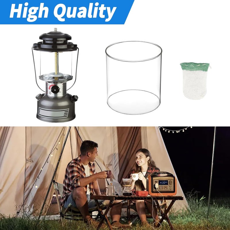 LVACODV 10 Pcs Propane Lantern Mantles with Glass Globe Replacement – Compatible with Coleman Fueled Lanterns – Fits Models 290, 220, 228, 235, 252, 206, 290A, 295, 2600-A50, 2600-A50C, 2600-A57, 3000000946 - Image 5